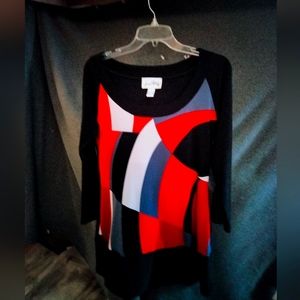 Size 10 Long top with a slimming effect